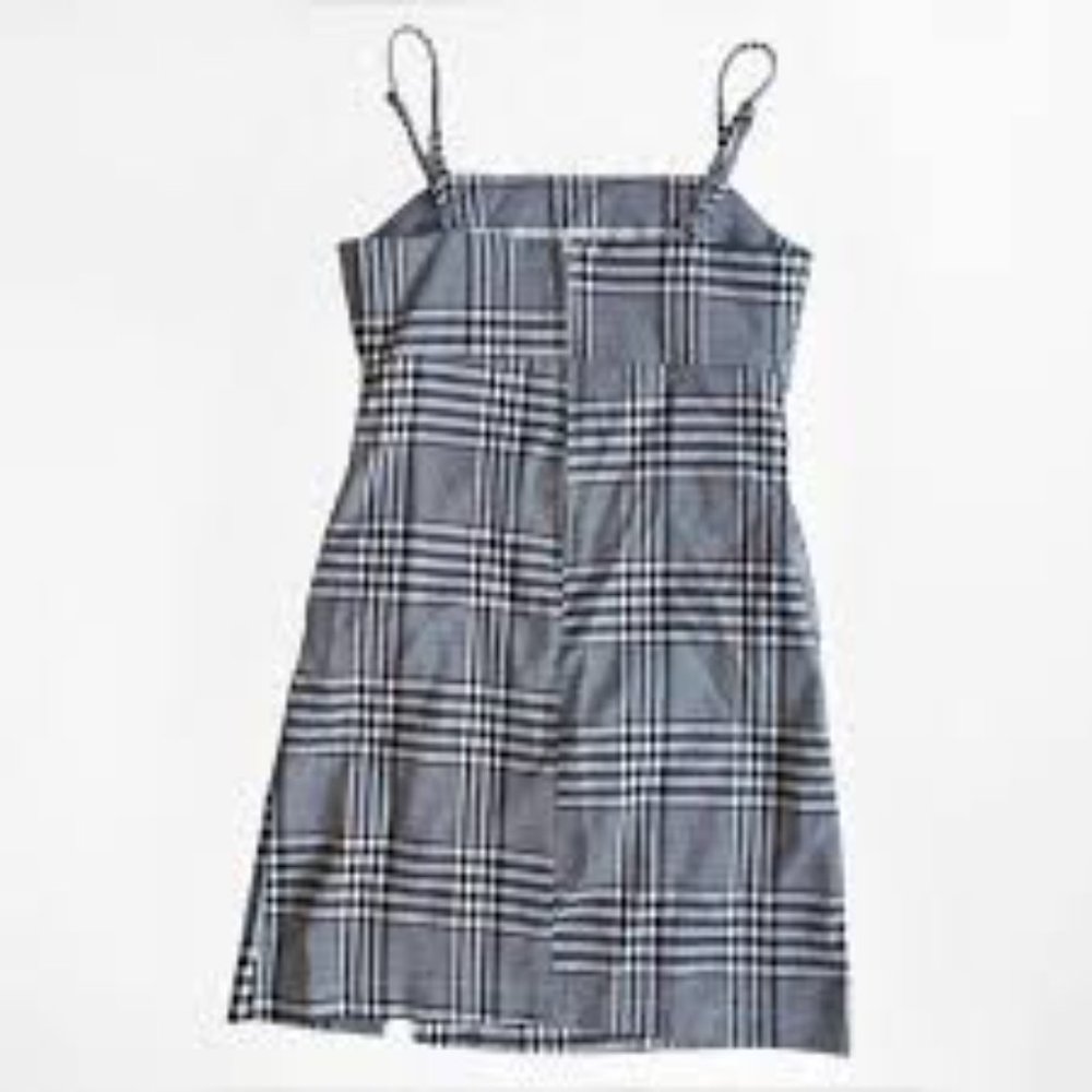 Rare Editions Girls Plaid Jumper Size: 12  dress with  adjustable shoulder strap
